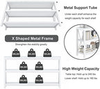 FATORRI Console Table for Entryway, Long Sofa Table with 3 Tier Shelves, Modern White Hallway Tables for Living Room (55 Inch, White Oak)