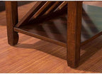 Telephone Table, American-Style,Telephone Table/Magazine Table,Sofa/Chair Side End Table,for Small Space,Corner Multi-Function Small Table(Color:Brown,Size:20.0714.1724.4