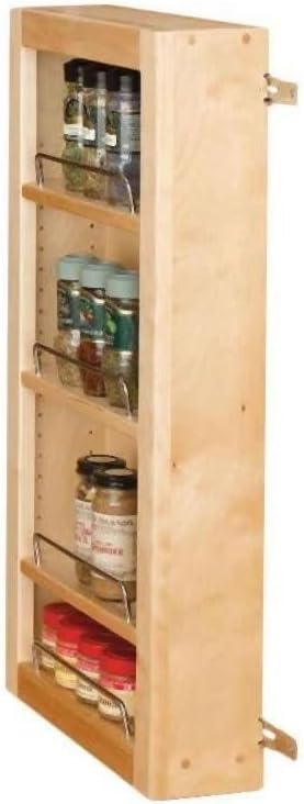 Rev-A-Shelf 4WDP18-45 45" Pantry Door Unit (w/Hardware) Single - Wood - Maple