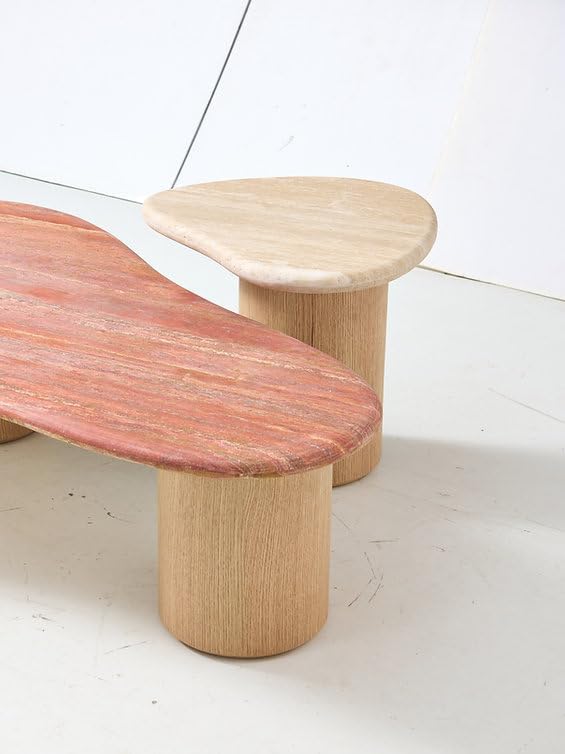 Balafia Nature Stone Coffee Table Set