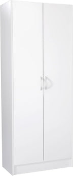 CIATRE 60" Tall Kitchen Pantry Cabinet - Freestanding Storage Cabinet with 3 Adjustable Shelves, 110LB Capacity, Soft-Close Doors, for Food, Dishes, Utensils (65.75" x 15.35")