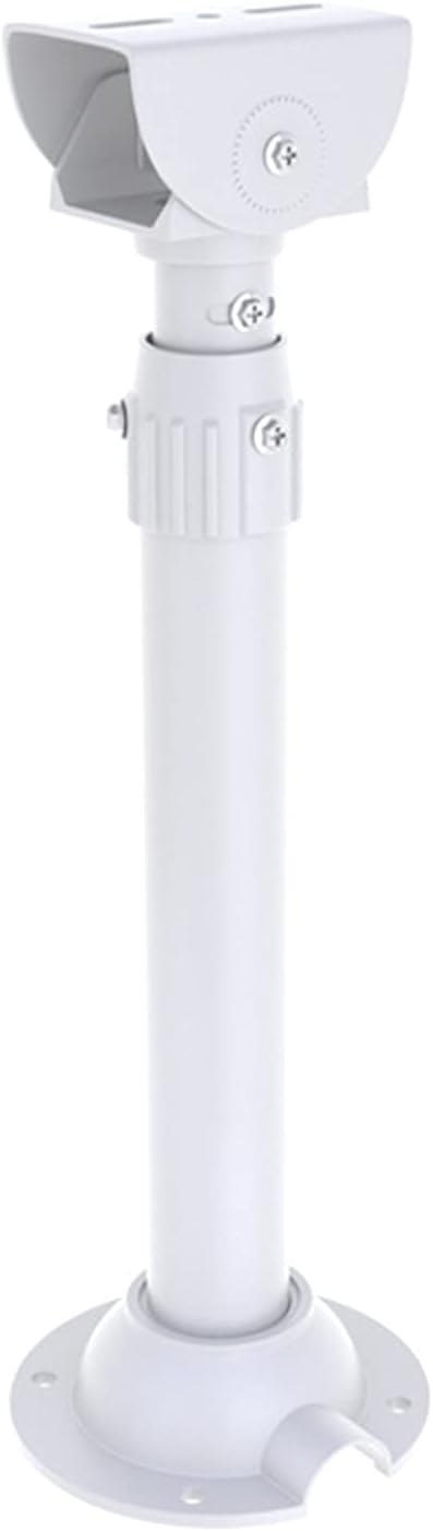 WiTi Extendable Mounting Pole for Security Surveillance Cameras,15.7-23.6 inch Adjustable Ceiling Mount Bracket for CCTV IP Camera,Outdoor Indoor Solid Metal Powder Spray Coating