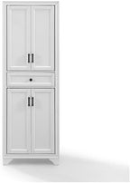 HomeStock White Kitchen Pantry Cabinet - Adjustable Shelves - 67.75" Height - Storage Organizer