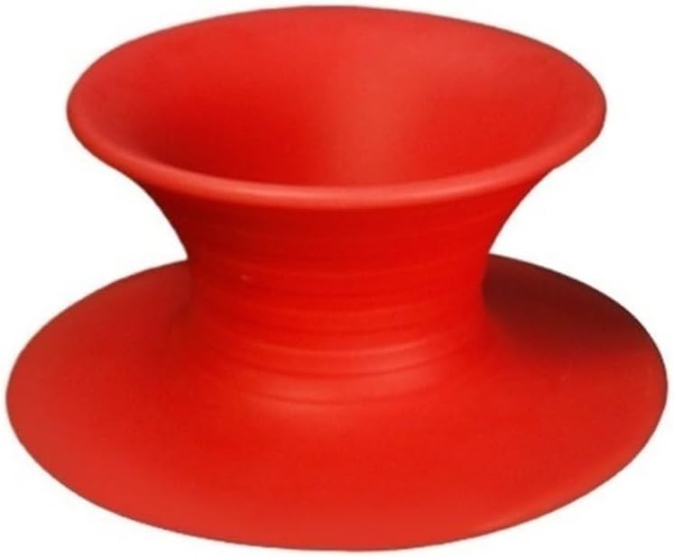 360° Rotating Gyro Spinning Chair, Sensory Swivel Chair for Autistic, Sit and Spin Sensory Equipment for Backyard Fun, Festivals and Outdoor Play(Red)