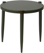 Leick Home Redonda Bay Side Tables 2 Pack, Urbane Bronze, Small Table 21.6 in H x 19.7 in W, Large Table 23.6 in H x 21.6 in W, 228361-BRZ