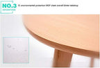 Telephone Table, Coffee Table Set Combination,Nesting Side Tables,Rotating Sofa & Console Tables,Telephone Tables,3 Colors(Wood Color