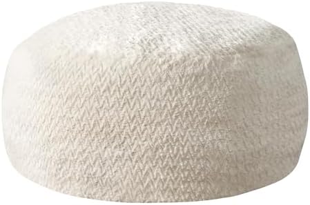 Hobestluk Bean Bag Chair Convertible 3 in 1 Beanbag Washable Giant Adult | Large,Memory Foam Filling,Plush Lounge,Bean Bag Bed ,Removable Cover,Living Room Bedroom Dorm,Sleeping ,Full,White