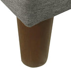 HomePop 24" Storage Ottoman, Gray (K7732-F2281-V), Large