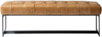 Moe's Home Collection Wyatt Leather Bench