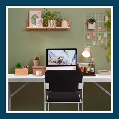 OEF Furnishings OEFBT-SEM1872 Commercial-Grade Premium Industrial Seminar Folding Table with Thick Blow-Molded Top and 16-Gauge Cantilever Steel Legs (Seminar, 18" × 72", Speckled Gray Top)