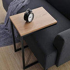 Telephone Table, C-Shaped Sofa Side Table,Nightstand,Living Room Telephone Tables,Coffee Laptop (