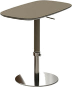 Versatile Side Table: Swiveling and Height-Adjustable; Suitable for Use as a Living Room Corner Table, Coffee Table, Sofa Side Table