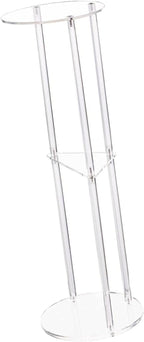 Clear Acrylic Side Table, NightStand, Modern Small Drink Side Table Furniture for Home Bedroom Bedside Living Room Hallway