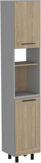 Kitchen Pantry Retrit, Kitchen, Light Pine
