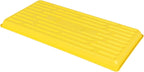 SUNPACK 10" x 20" Heavy Duty Shallow Plastic Seed Starting Tray, Yellow, 1" (Pack of 10) - No Drainage Holes, Perfect for Greenhouses or Indoor Gardening