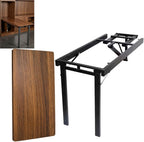 AIZYR in-Cabinet Wall-Mounted Folding Table, Wall-Mounted Folding Table Bracket Invisible Dining Desk Hidden Support Frame for Office Kitchen Study Bedroom