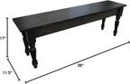 Franklin Farm Bench- Black (36)