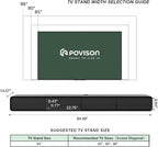 POVISON Fully-Assembled Minimalist Floating TV Stand with LED Lights, Modern Wall-Mounted Media Console with 4 Flip-Down Cabinet Doors for 85 Inch TV, Black Oak, 94"