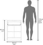 Cope Kitchen Pantry in Melamine with 2 Doors and 1 Drawer,for use in Restaurants