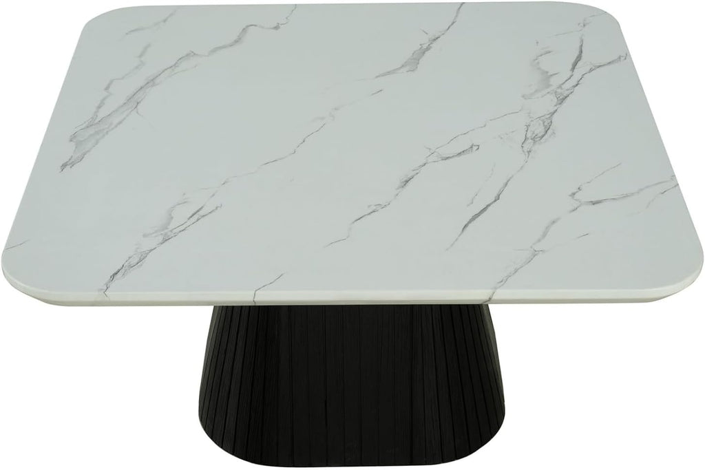 Contemporary Style 3pc Table Set Black Finish