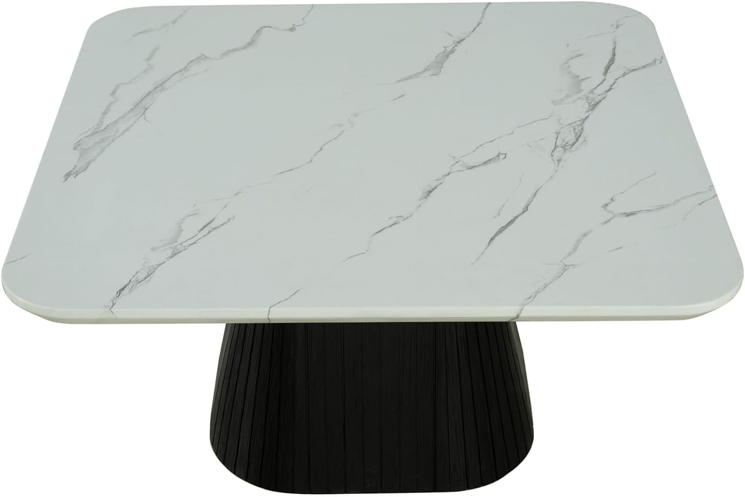 Contemporary Style 3pc Table Set Black Finish