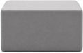 Daneey Outdoor Sectional Sofa Ottoman, Dark Gray | 1 Pillow Included