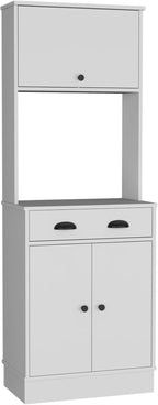 Tampa Kitchen Pantry with Drawer and 2 Cabinets