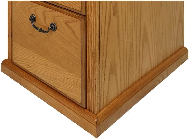 Martin Furniture Huntington Oxford 4 Drawer Wood File Cabinet Natural