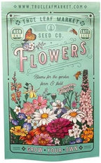 Rocky Mountain Wildflower Seeds Mix - 1 Lb Seed Pouch - 22 Wild Flower Seed Varieties - Annuals, Perennials and Bi-Annuals - Flower Garden