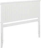 AFI, Nantucket Queen Solid Wood Panel Headboard, White
