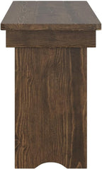 Flash Furniture Hercules 60x12 in Commercial Folding Bench, Rustic | Foldable Locking Legs, Farmhouse, Rustic