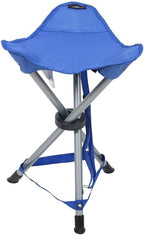 Tripod Stool Camping Chair featuring a lightweight and portable design made from RipStop fabric (2.2 lbs), perfect for Camping, Hiking and Fishing with weight capacity up to 225 lbs.