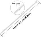 6 Inch Gold Zip Tie 1000 PCS, 18 Lbs - Small to Medium Zip Tie, Nylon PA66 UV Resistant Cable Tie for Indoor and Outdoor Use - Ideal for bundling and securing objects