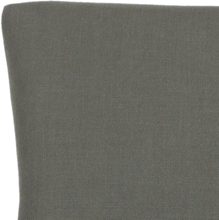 SAFAVIEH Home Collection - Lester Granite Upholstered Dining Chair, Modern Armless Design with Solid Wood Legs, Comfortable Seating for Dining Room or Kitchen (MCR4709B)