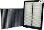 JTBU854-858 Engine & Cabin Air Filter for Rogue Sport (2017-2022),Qashqai (2017-2022),Rogue (2014-2020)