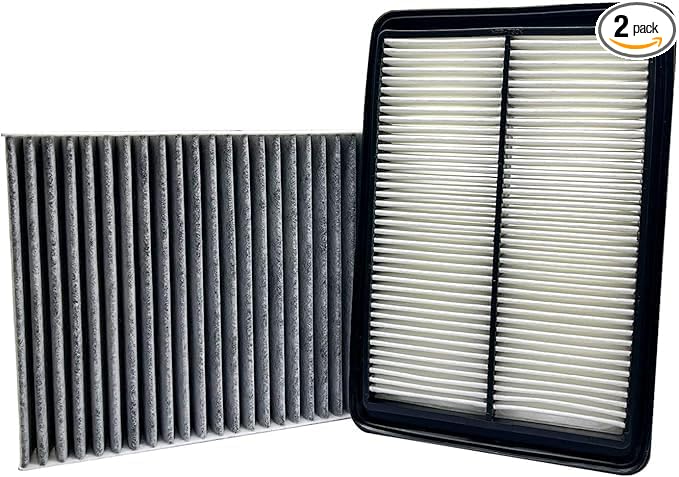 JTBU854-858 Engine & Cabin Air Filter for Rogue Sport (2017-2022),Qashqai (2017-2022),Rogue (2014-2020)