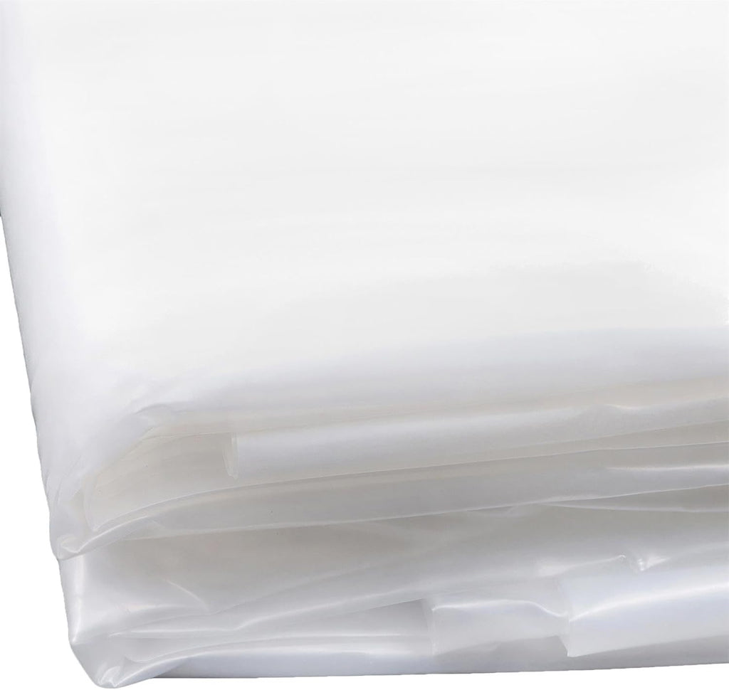 20 x 25FT Greenhouse Plastic Sheeting, 6 Mil Heavy Duty Clear Polyethylene Film, Covering for Gardening, Farming