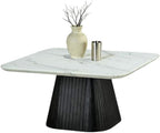 Contemporary Style 3pc Table Set Black Finish