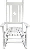 Heartland White Star Porch Rocker
