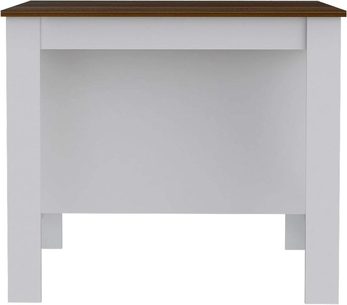 Kitchen Island with Three Concealed Shelves, Multicolor | Modern kitchen island with three concealed shelves and spacious surface