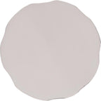 SAFAVIEH Couture Collection - Janalee Chrome Hammered Steel Accent Table, Round Side Table, Sculptural Modern Design, Fully Assembled (SFV7912A)