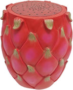 Fruit-Inspired Stool,End Table:Multi-Functional Furniture–as Seating,Stylish Side Table,Home Decor Plant Stand (Red Dragon, Inches, 13.78, Inches, 11.80, Inches, 11.80)