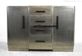 ARTIZANSTORE Aluminium Aviator 2 Door Sideboard End Table Design Side Table Living Room Furniture Decor
