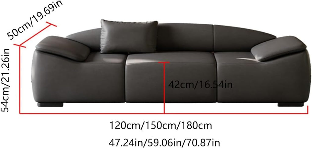 Modern Upholstered Bench for Living Room or End of Bed Use，Upholstered Long with Cushion Arms, Footstool for for Entryway, Bedroom, Front Door Entryway(Gris,180 * 50 * 54cm)