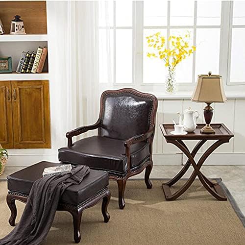 Telephone Table, Side Telephone End Table,Square Side Table Night Stand Coffee Table，Wood Look Accent Furniture(Size:23.6217.7124.01in,Color:Walnut)
