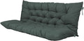 Outdoor Swing Cushion Replacement 71x40 in, Waterproof Porch Swing Cushions 3 Seater, 4 in Thick Bench Pad for Patio Garden Furniture