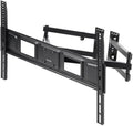 Monoprice Premium Full Motion TV Wall Mount Bracket Corner Friendly for 32" to 70" TVs up to 99lbs, Max VESA 600x400, Fits Curved Screens