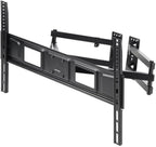 Monoprice Premium Full Motion TV Wall Mount Bracket Corner Friendly for 32" to 70" TVs up to 99lbs, Max VESA 600x400, Fits Curved Screens