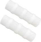 FDXGYH 20 Pcs Greenhouse Film Clamps ABS Snap ClampTube Clip Garden Buildings Tube Clip for 1/2" PVC Pipe（White）