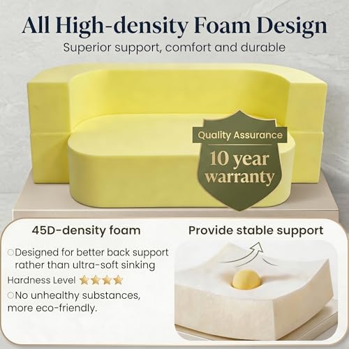 78.7" Futon Sofa Bed, Memory Foam Convertible Couch, Pink | Sophisticated comfort with premium corduroy, one-flip conversion, built-in blanket, and ergonomic support